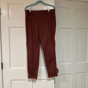 41 Hawthorn Rosabel Skinny Pant - Burgandy - Size 12 (Stitch Fix) NWOT
